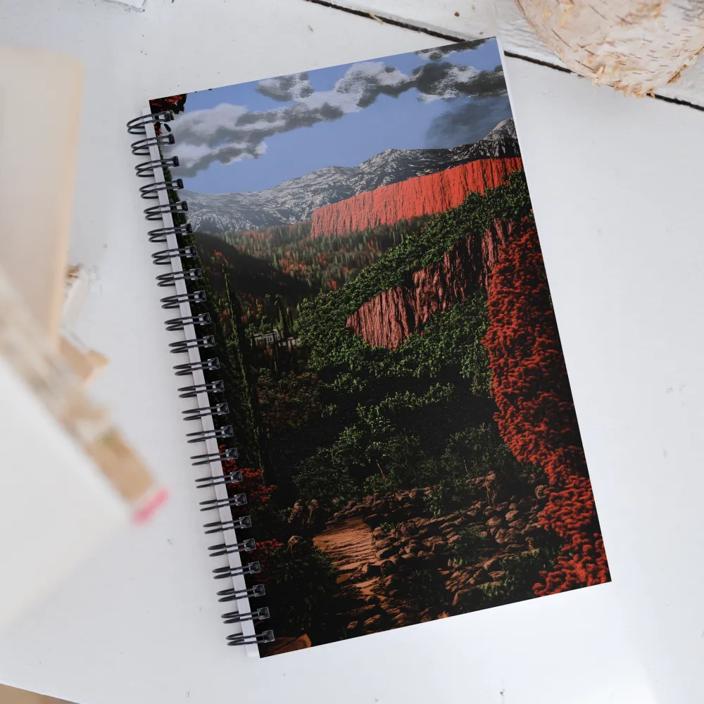 Elysium Valley | Spiral Notebook