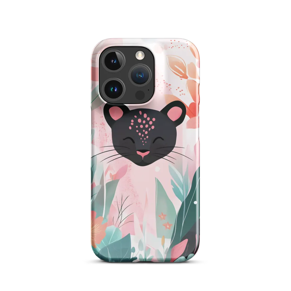 Whimsical Panther in Bloom