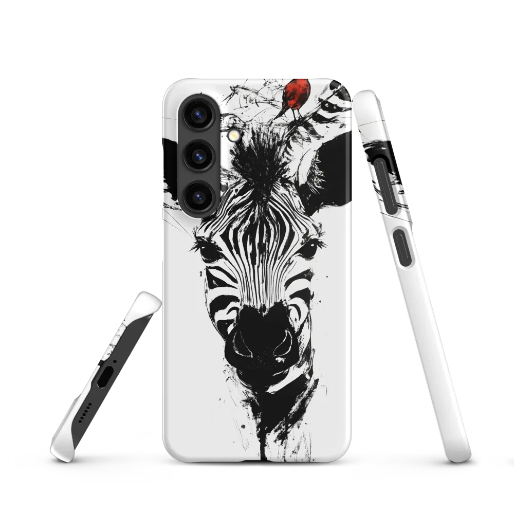 Majestic Stripes and Feathered Companions | Phone Case |  S24 | Snap Case | Matte
