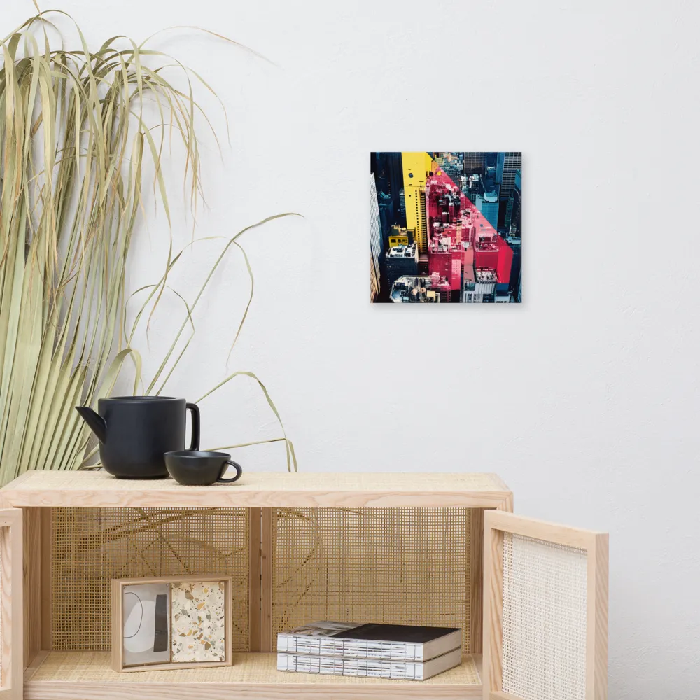 Dynamic Urban Symphony | Canvas | 12″×12″