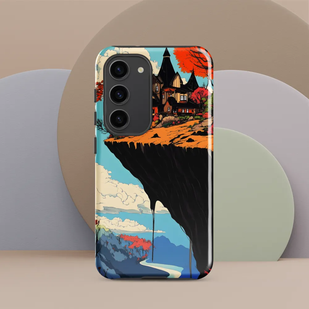 Whispers of the Cliff House | Phone Case |  S23 | Tough Case | Glossy
