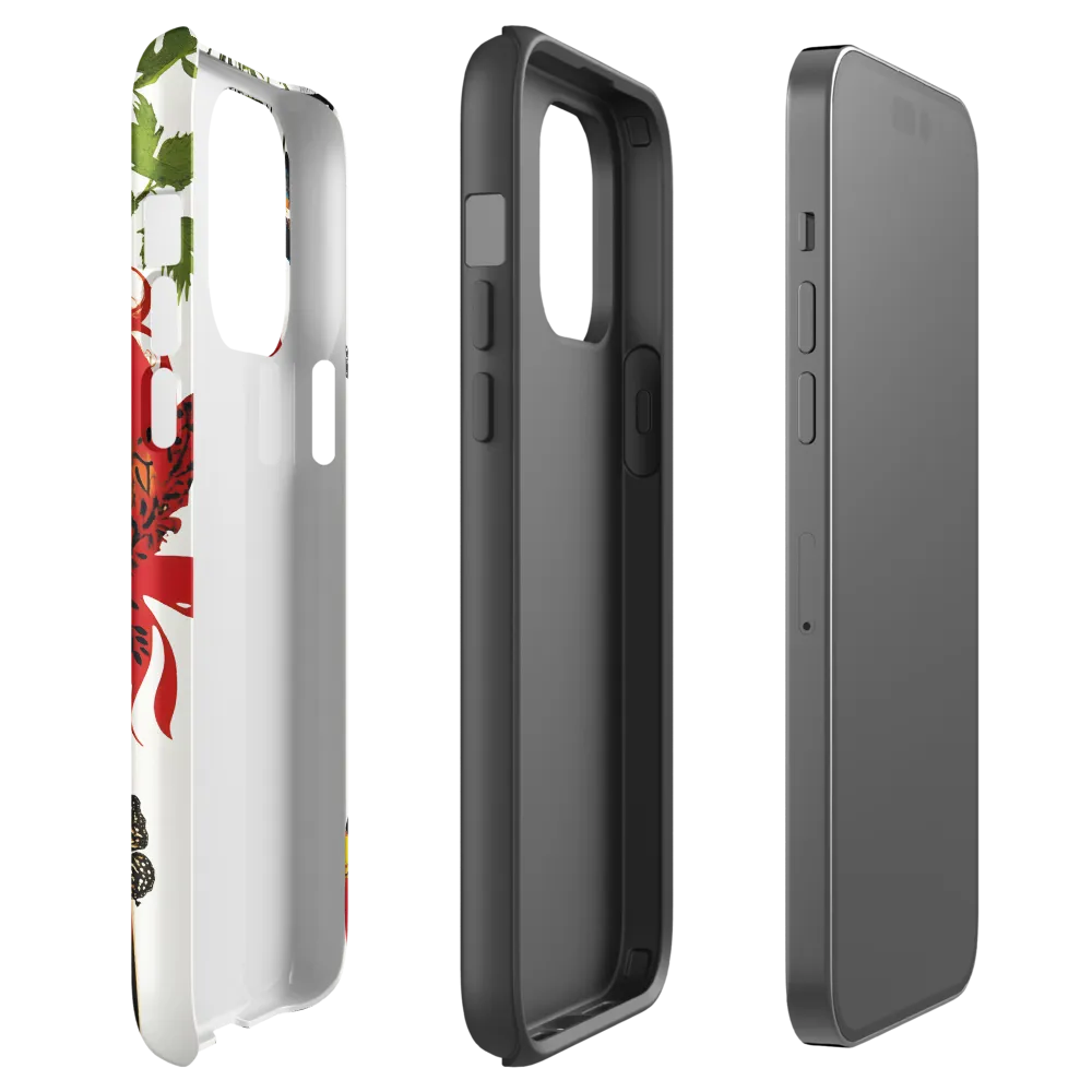 Floral Dreams | Phone Case |  14 Pro Max | Tough Case | Glossy