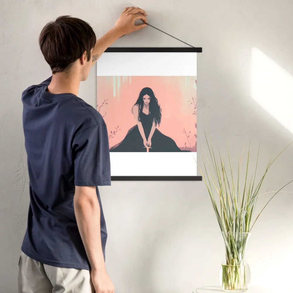 The Guardian of Solitude | Poster With Black Wood Hanger | 18″×24″