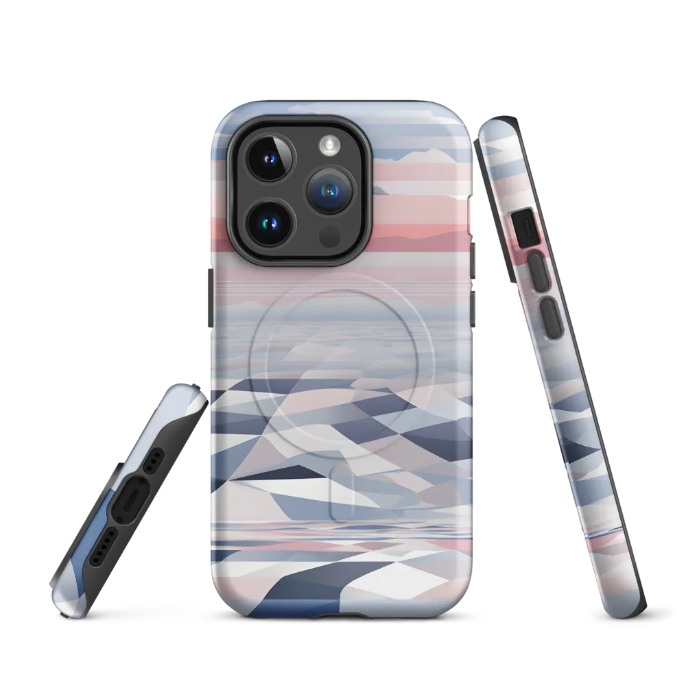 Serenity in Abstraction | Phone Case |  14 Pro | MagSafe® Tough Case | Matte
