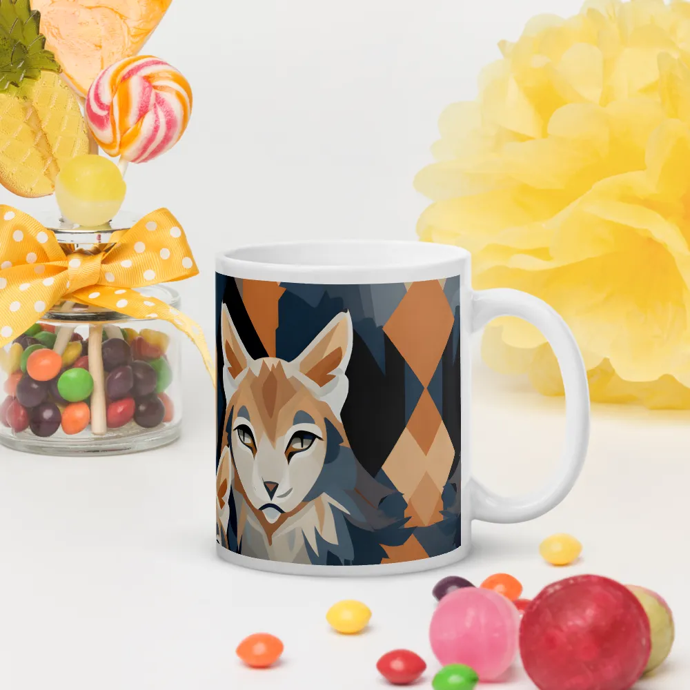 Elegance in Geometry: The Foxes | Mugs | Multiple Sizes & Colors