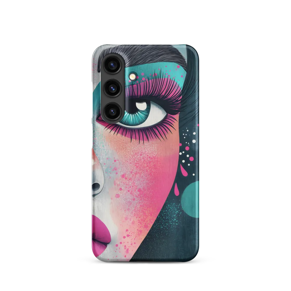 Vibrant Gaze | Phone Case |  S24 | Snap Case | Matte
