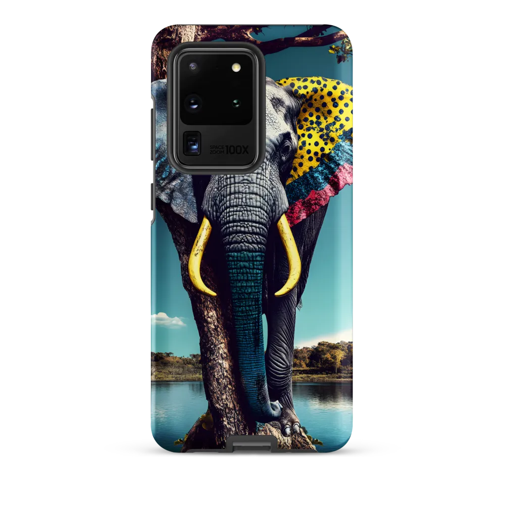 Playful Elegance: The Surreal Elephant