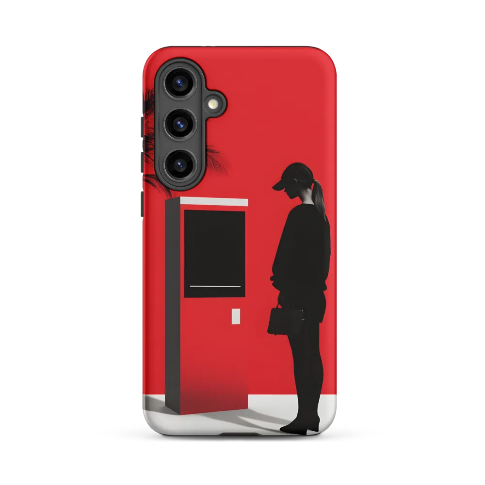 Contemplation in Red