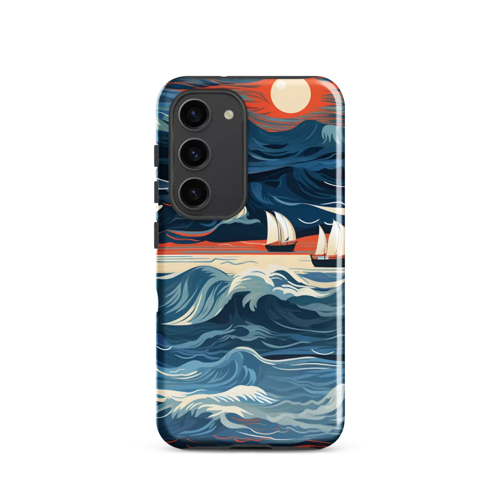 Ocean Whispers: A Voyage at Dusk