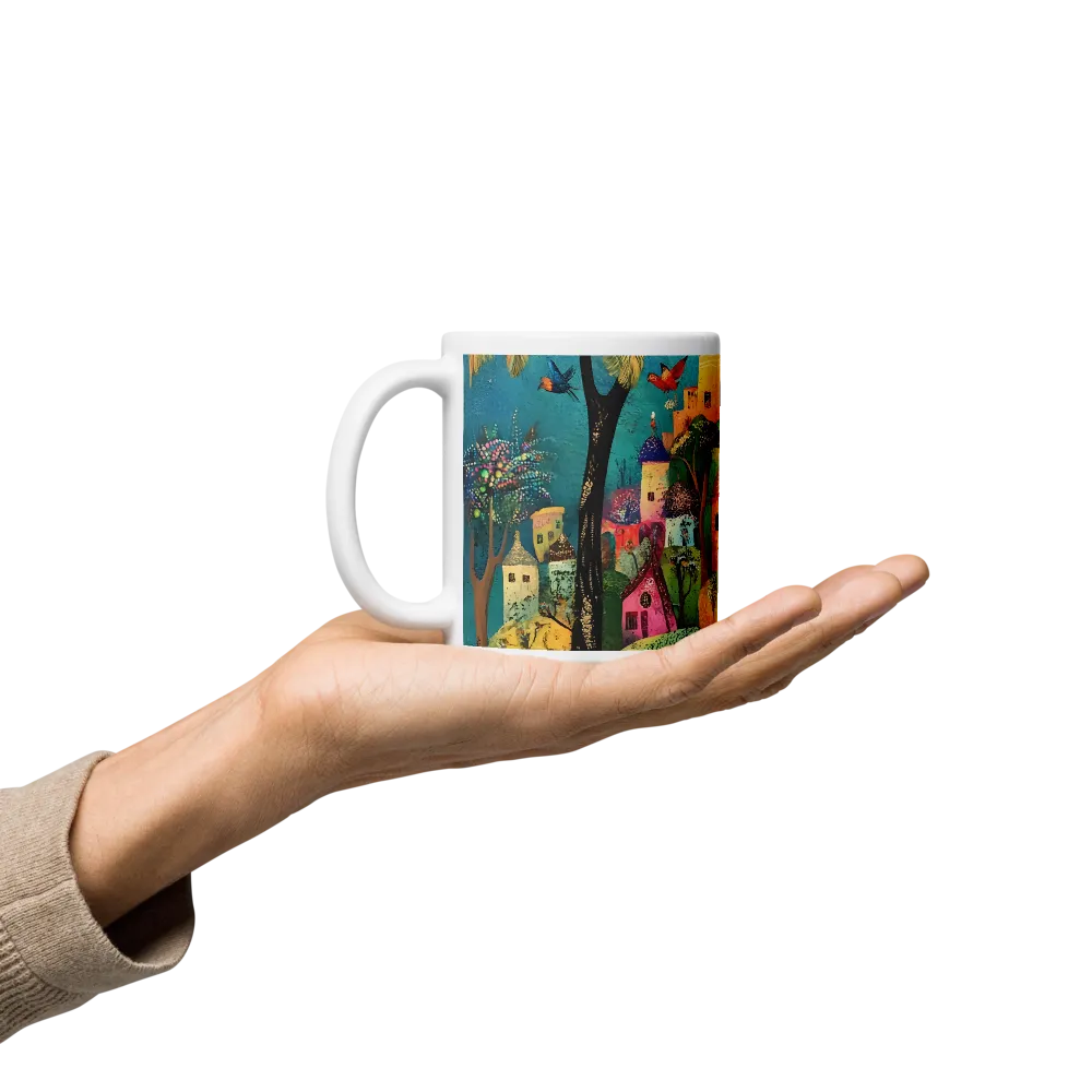 Whimsical Village Harmony | Mugs | Multiple Sizes & Colors