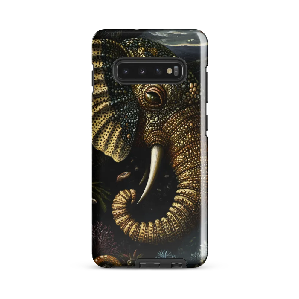 The Oceanic Elephant | Phone Case |  S10 Plus | Tough Case | Glossy