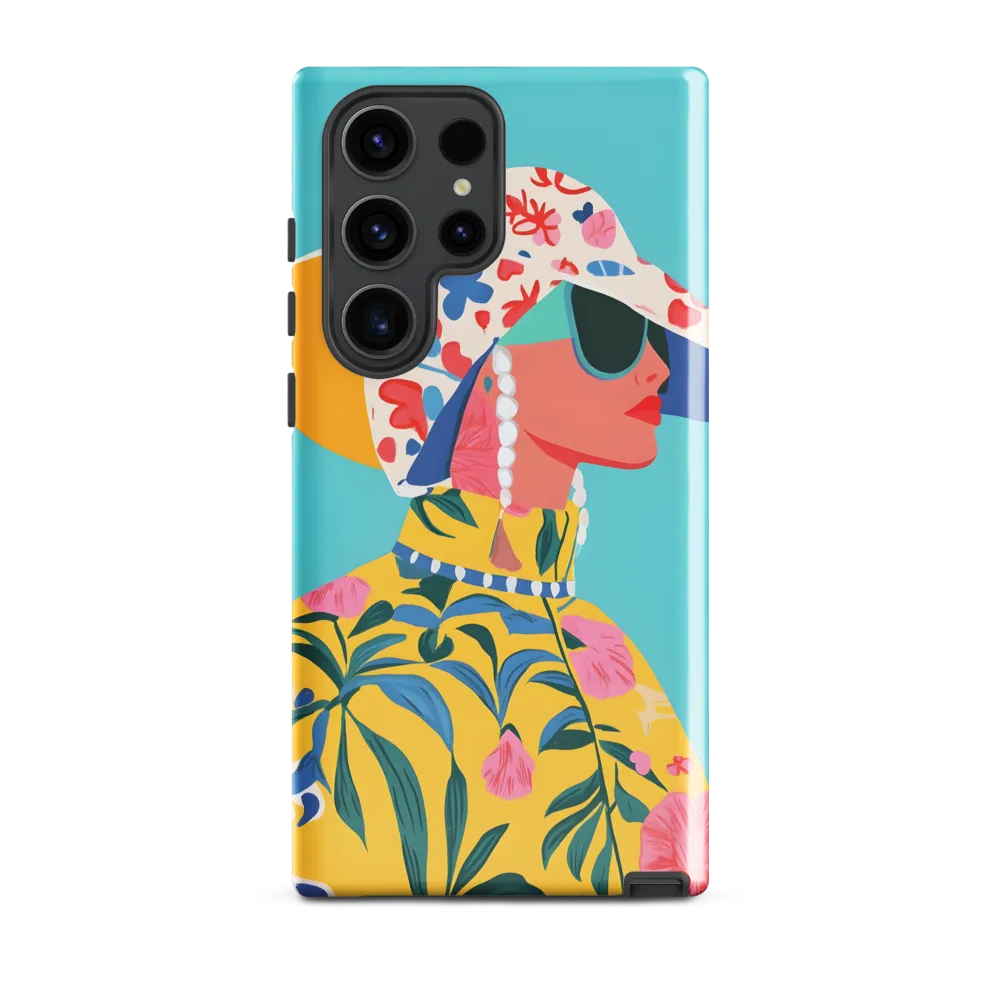 Tropical Confidence: A Fashion Portrait