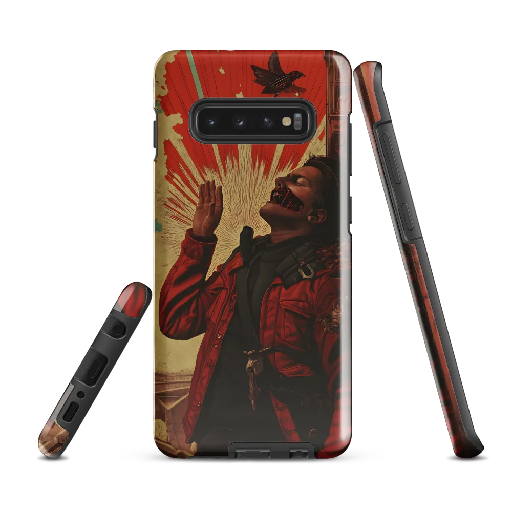 Defiant Echoes of Ruin | Phone Case |  S10 Plus | Tough Case | Glossy