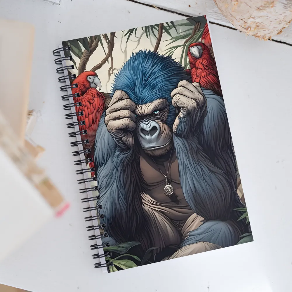 Fierce Guardian of the Jungle | Spiral Notebook