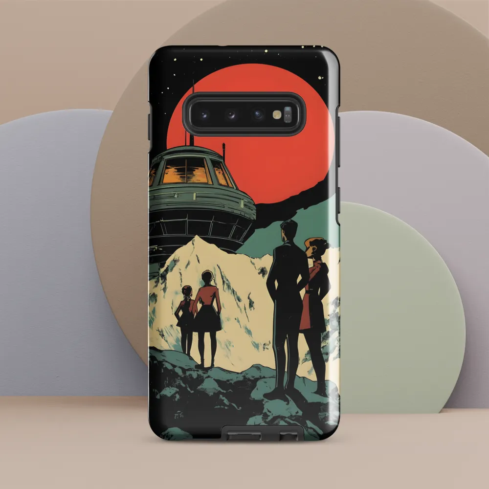 Echoes of a Red Sun | Phone Case |  S10 Plus | Tough Case | Glossy