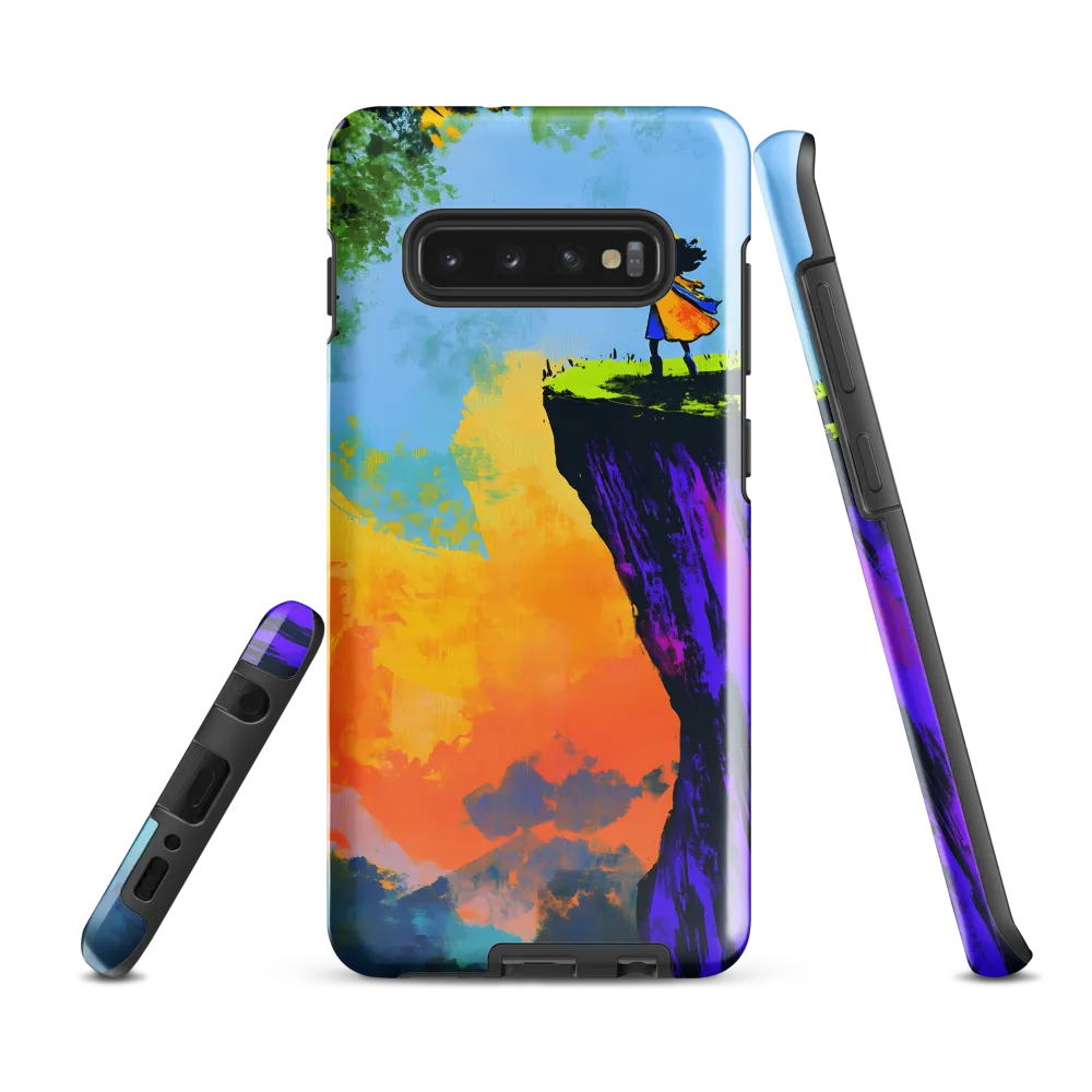 Curiosity at the Edge | Phone Case |  S10 Plus | Tough Case | Glossy