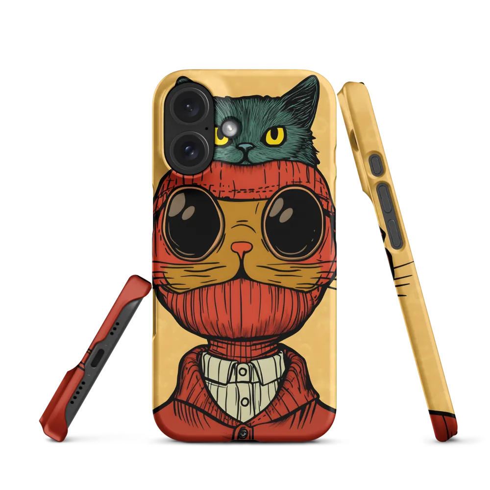 Whimsical Fusion: Cat and Human