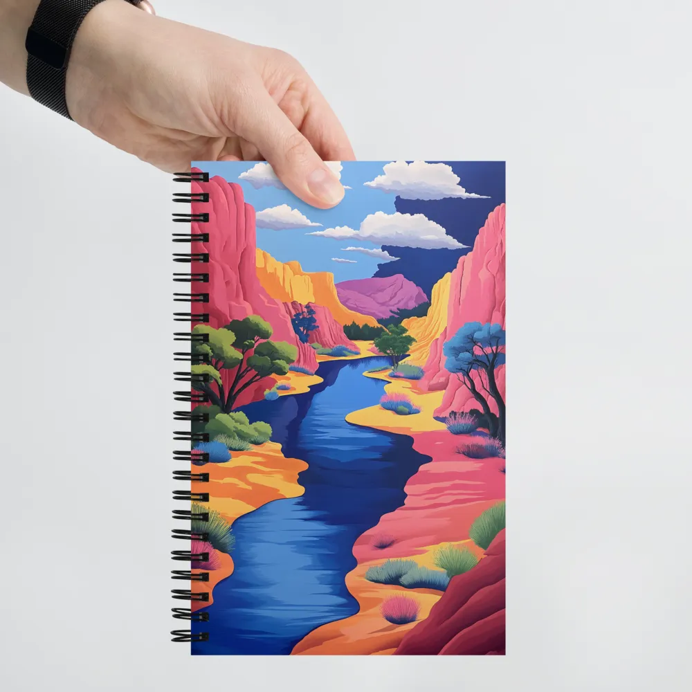 Dreamscape Oasis | Spiral Notebook