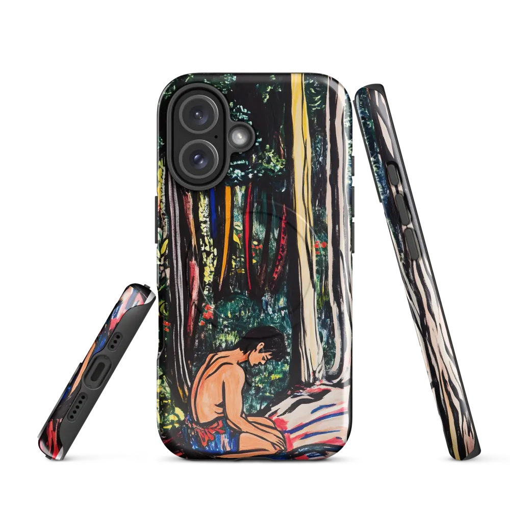 Contemplation in Nature | Phone Case |  16 | MagSafe® Tough Case | Glossy