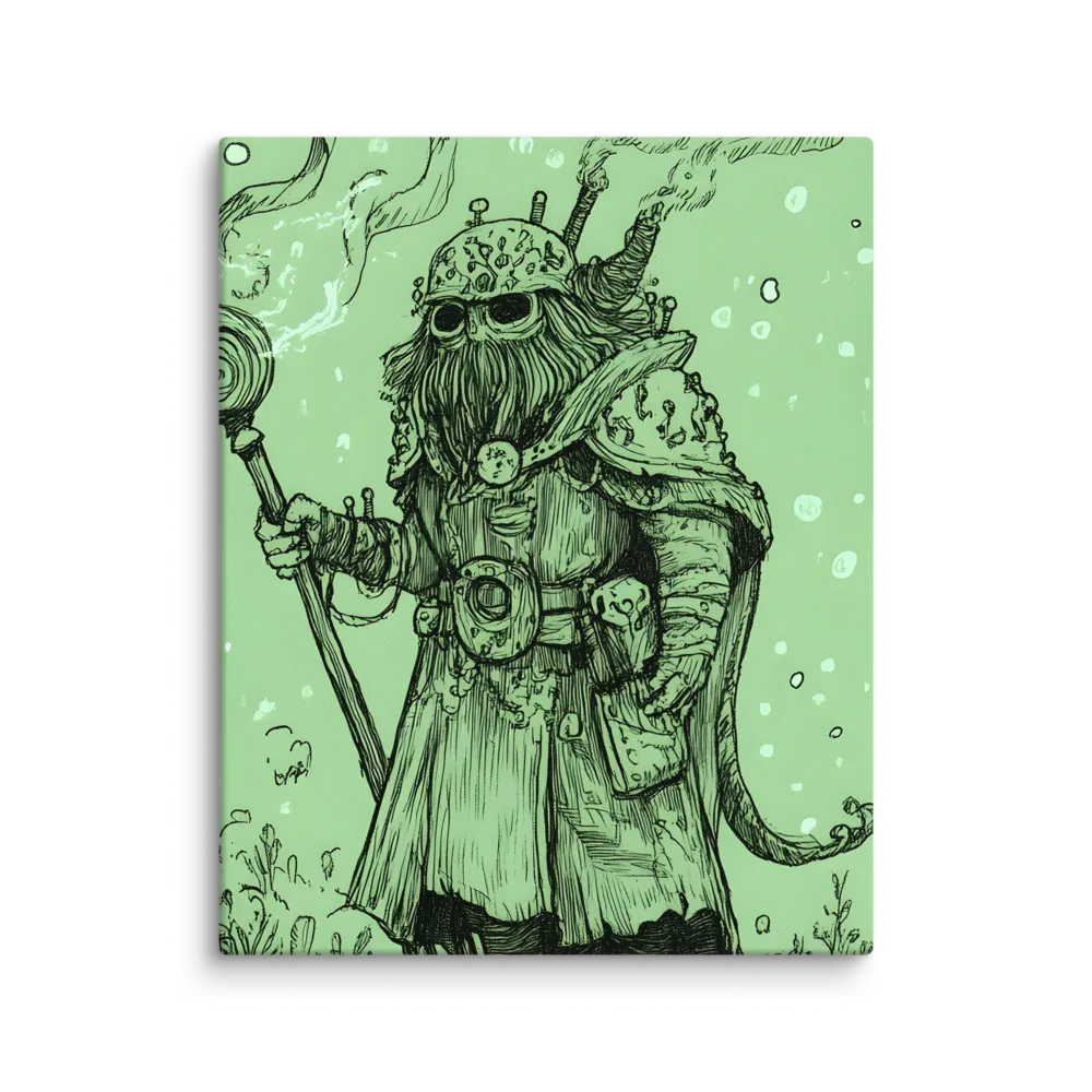 The Enigmatic Wizard | Canvas | 16″×20″