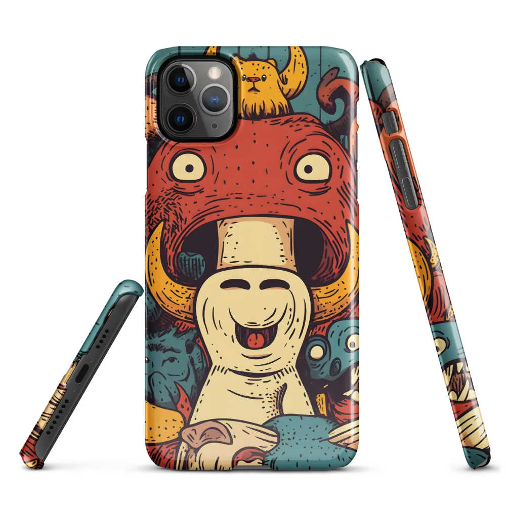 Whimsical Gathering of Creatures | Phone Case |  11 Pro Max | Snap Case | Glossy