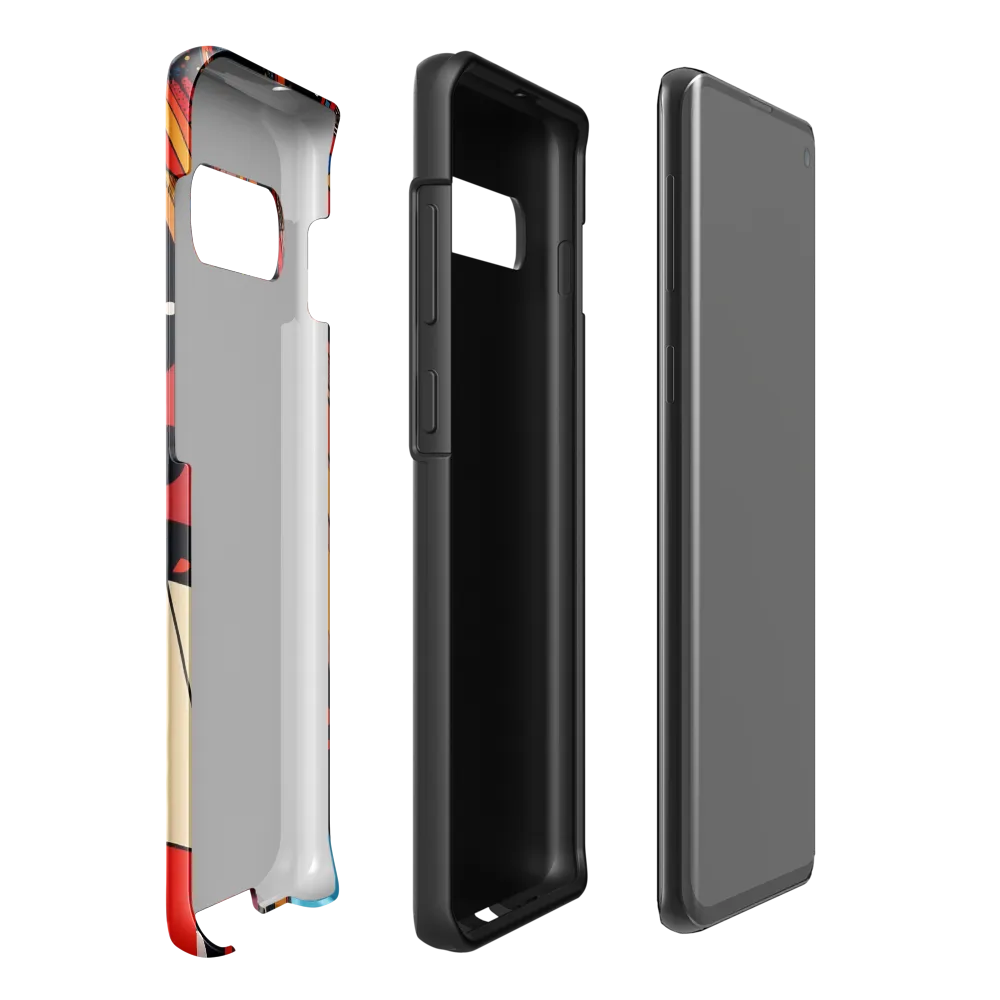 Urban Symmetry: A Dance of Geometry | Phone Case |  S10 Plus | Tough Case | Glossy