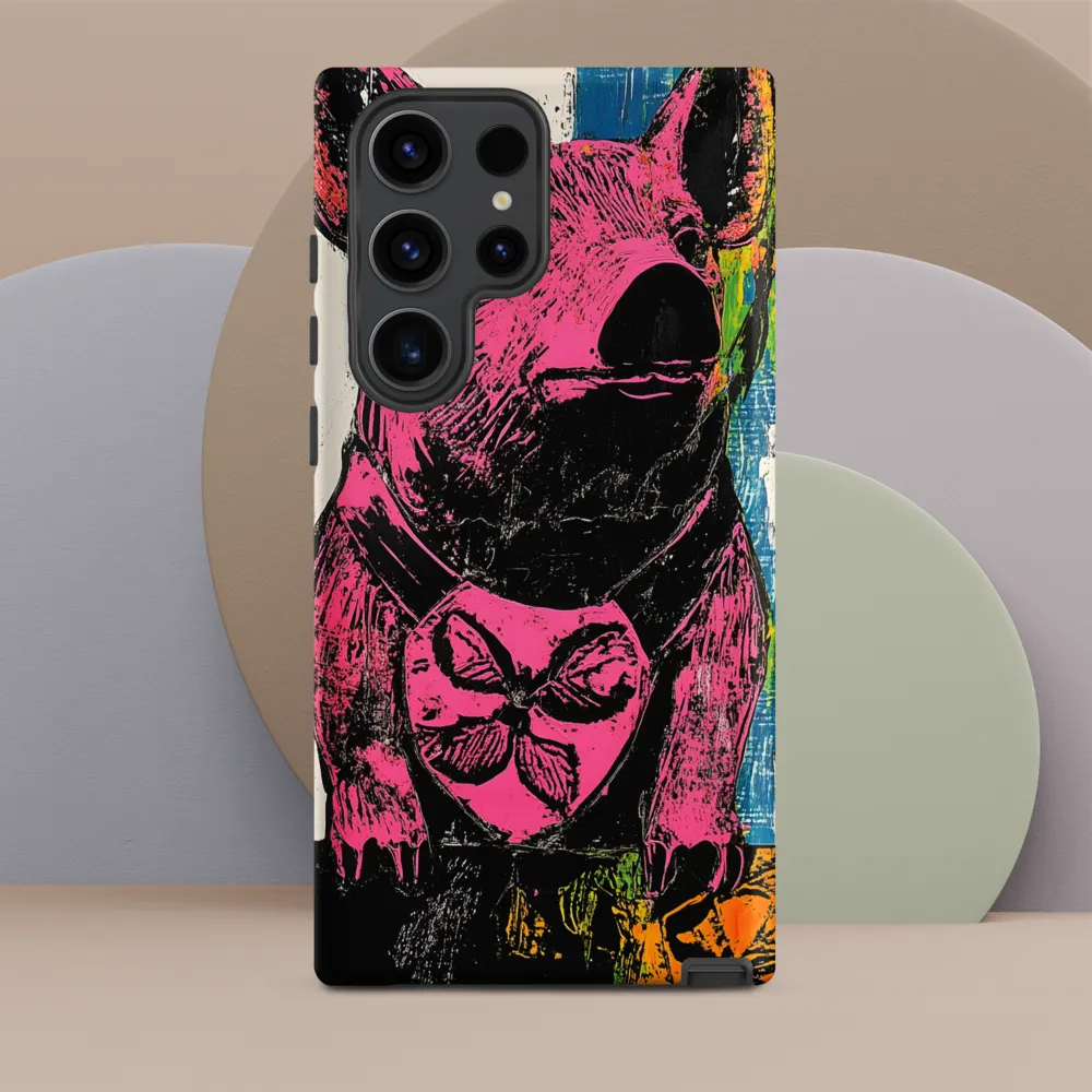 Vibrant Hearted Pig