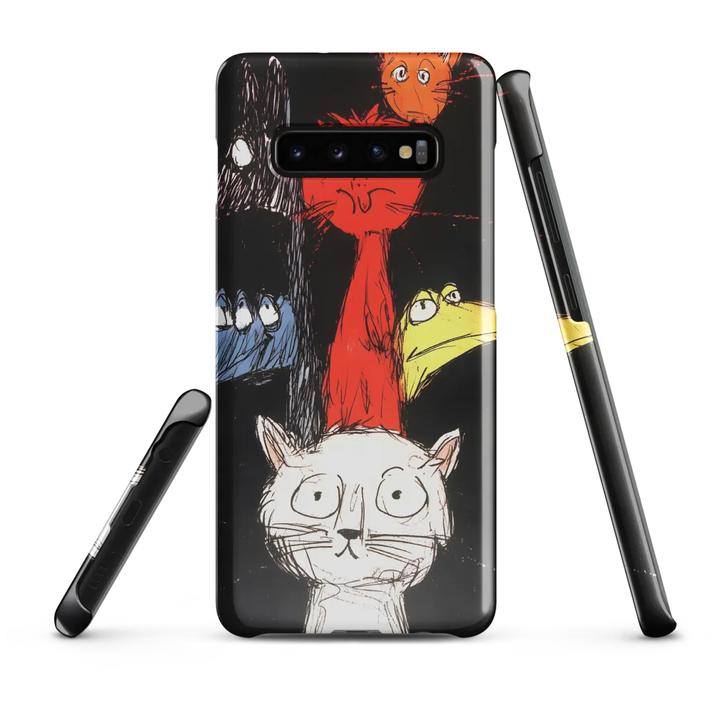 Whimsical Menagerie | Phone Case |  S10 Plus | Snap Case | Glossy