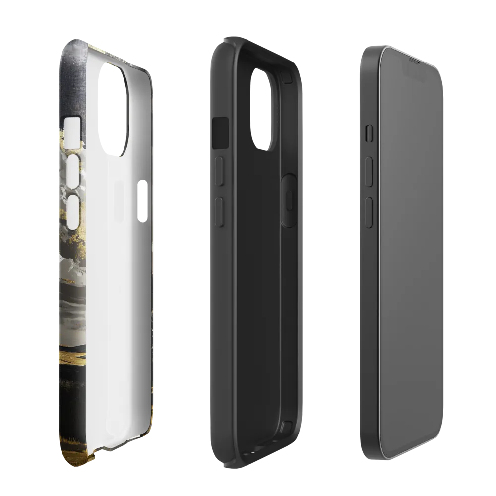 Golden Serenity in a Dramatic Sky | Phone Case |  13 | Tough Case | Glossy