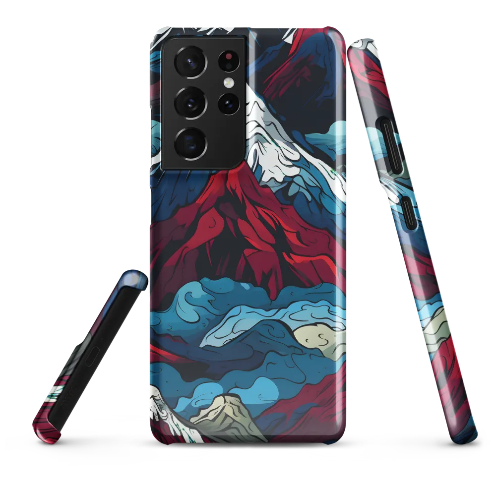 Mountain Majesty: An Abstract Voyage