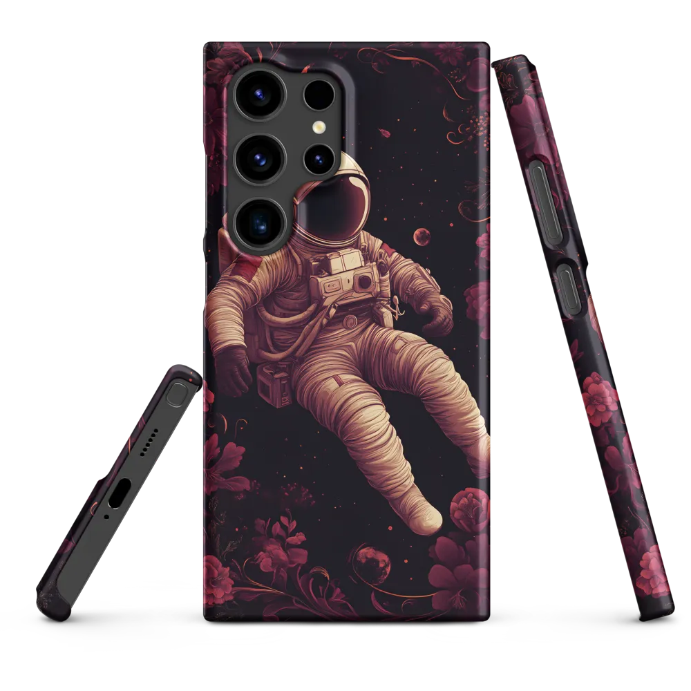 Cosmic Bloom: An Astronaut's Journey