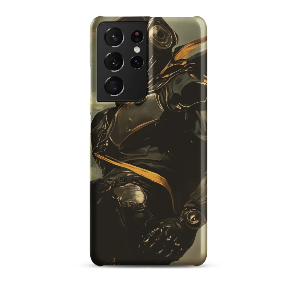 Ethereal Explorer: The Enigmatic Astronaut | Phone Case |  S21 Ultra | Snap Case | Matte