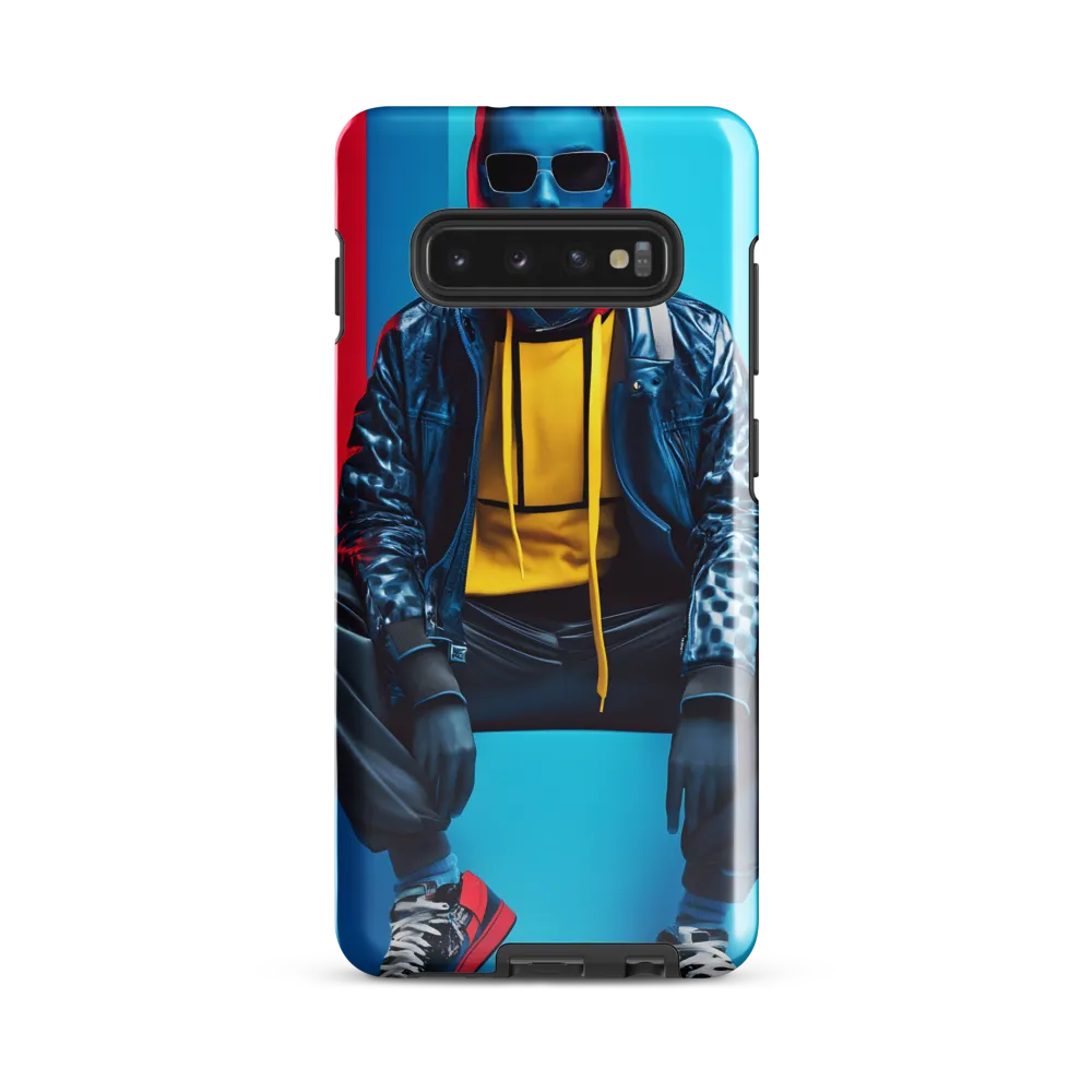 Chroma Cool: A Modern Fashion Statement | Phone Case |  S10 Plus | Tough Case | Glossy