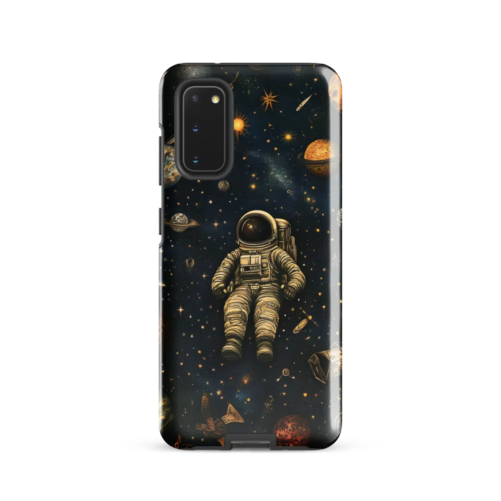 Cosmic Voyage: An Astronaut's Solitude