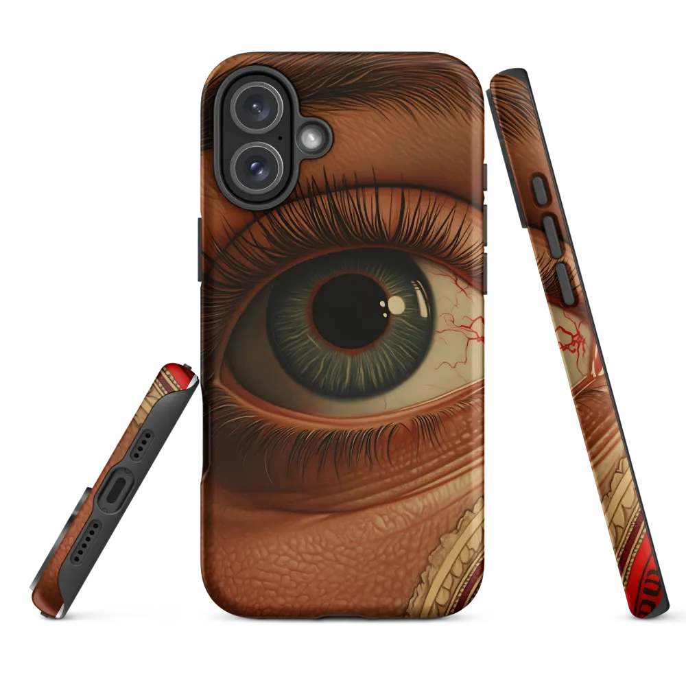 The Gaze of Anatomy | Phone Case |  16 Plus | Tough Case | Matte