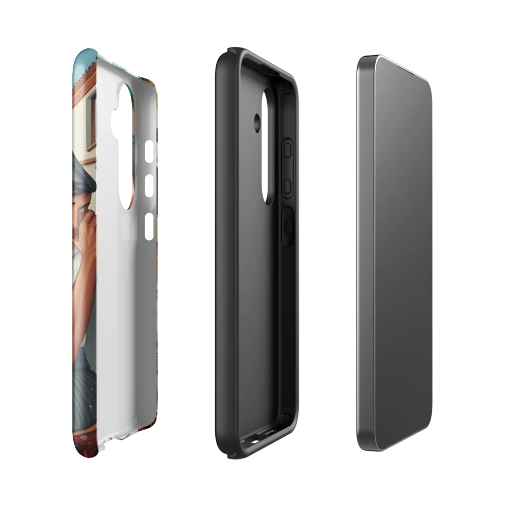 Tension Between Worlds | Phone Case |  S24 | Tough Case | Glossy