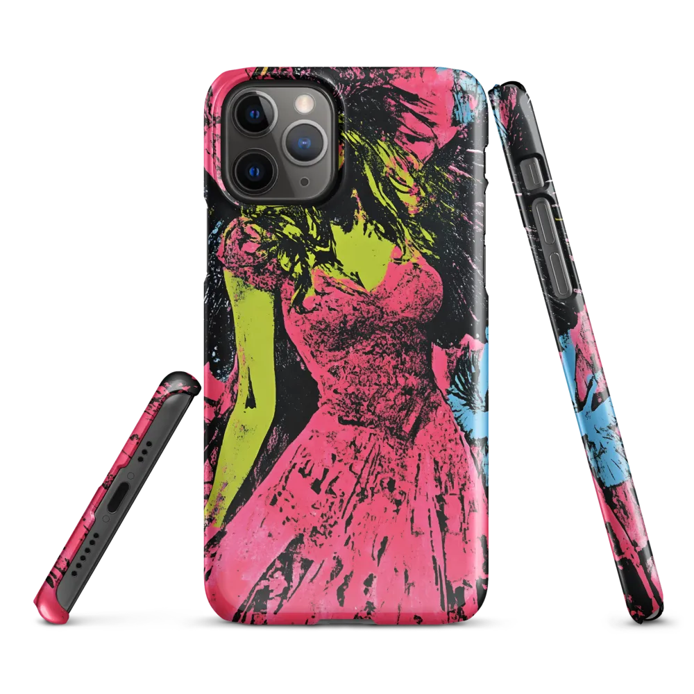Mystical Angel in Neon Dreams