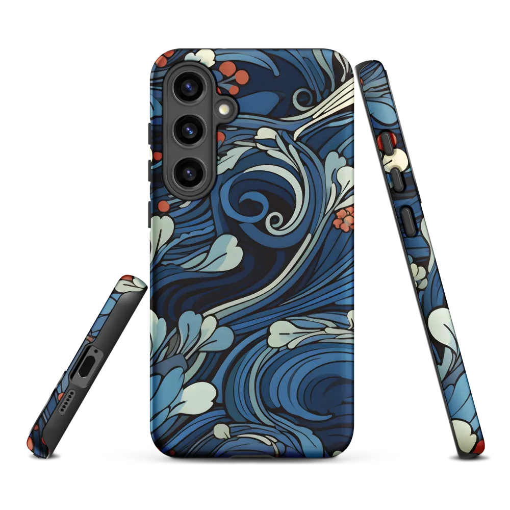 Nature's Elegance: An Oceanic Tapestry | Phone Case |  S24 Plus | Tough Case | Matte