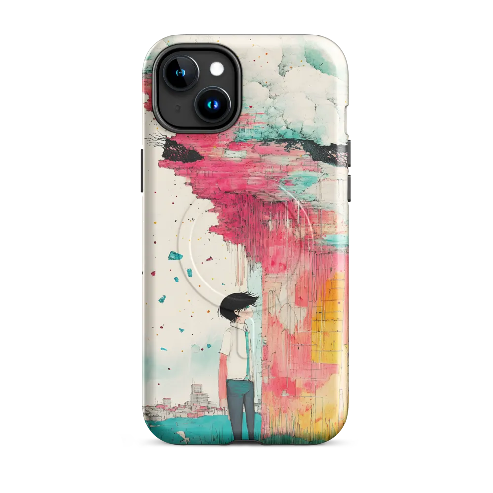 Whispers of the Urban Horizon | Phone Case |  15 Plus | MagSafe® Tough Case | Glossy