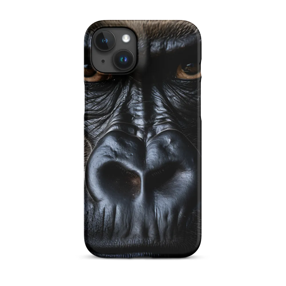 Gaze of the Wild: A Gorilla's Portrait
