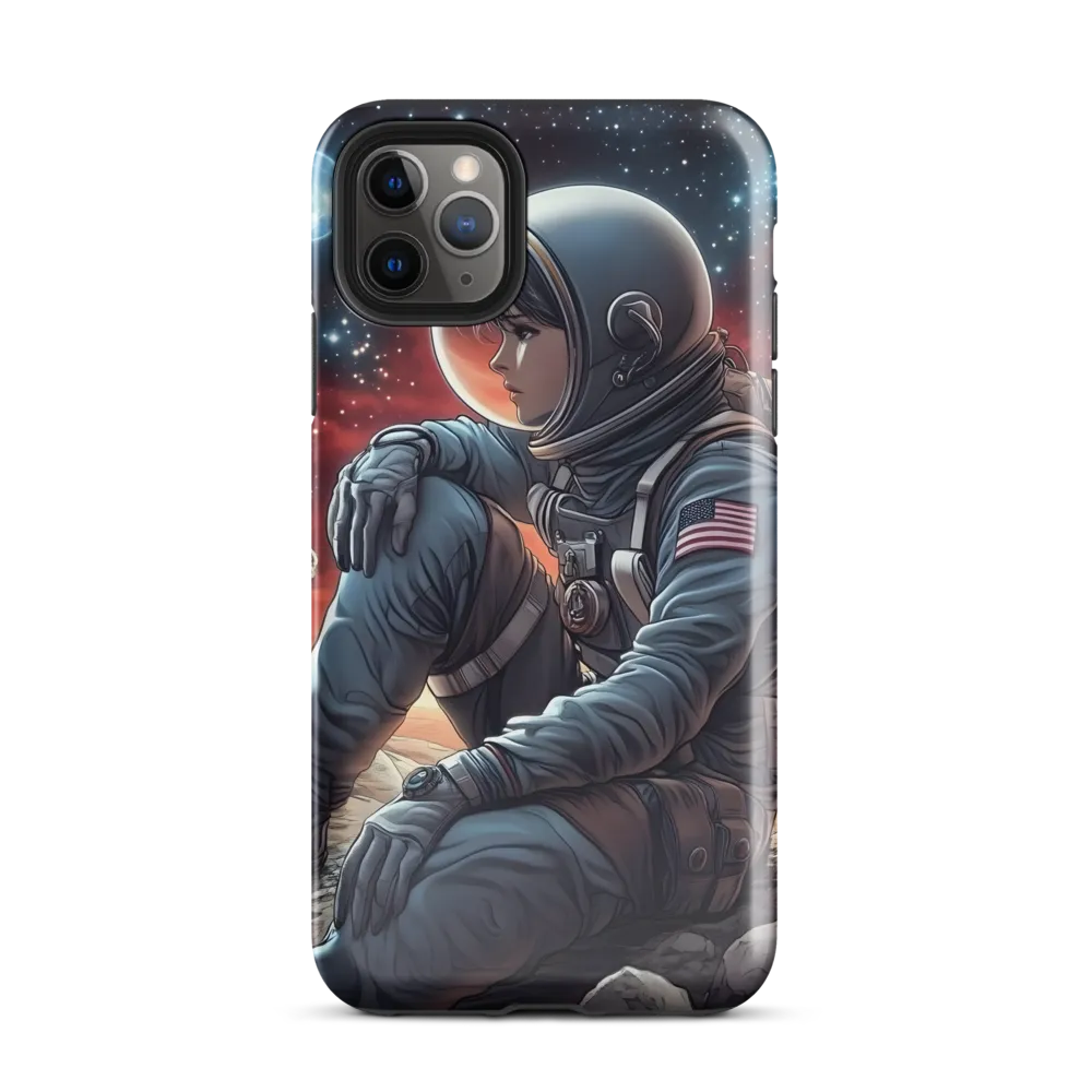 Contemplation Among the Stars | Phone Case |  11 Pro Max | Tough Case | Glossy