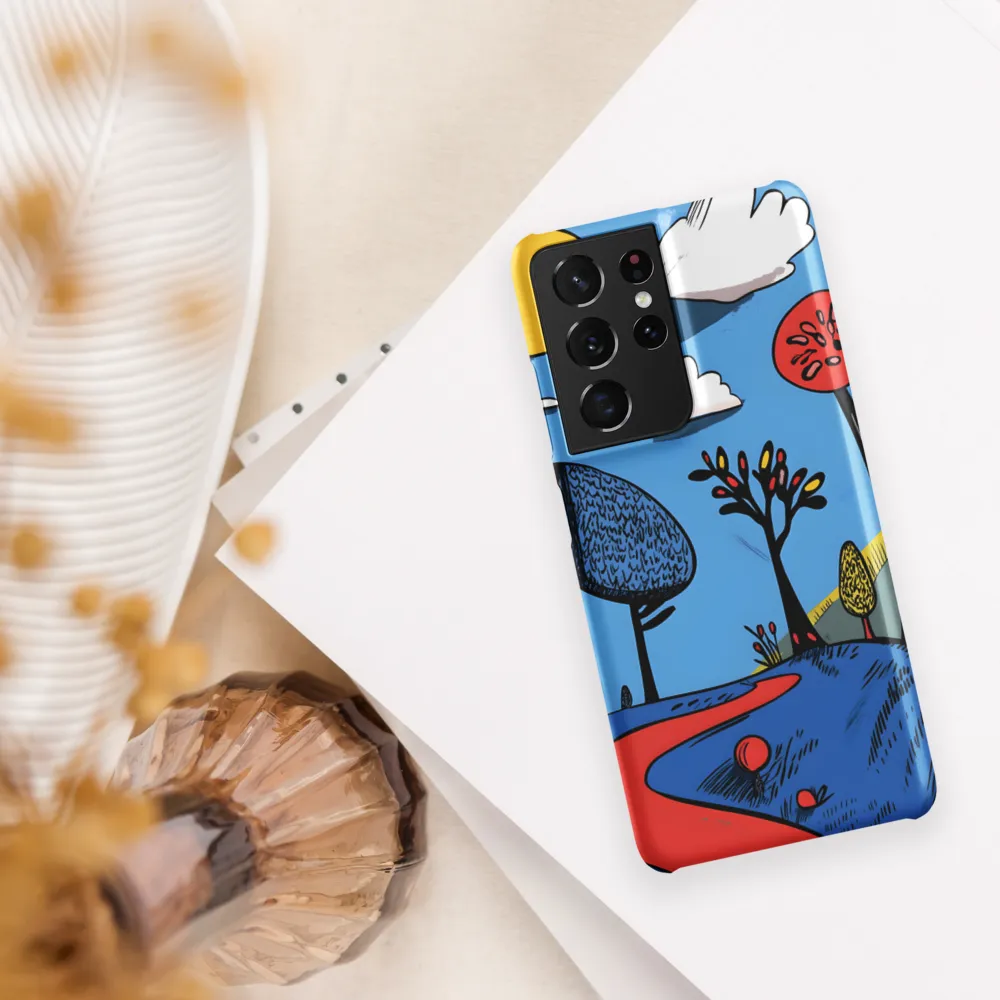 A Playful Journey Through Whimsical Woods | Phone Case |  S21 Ultra | Snap Case | Matte