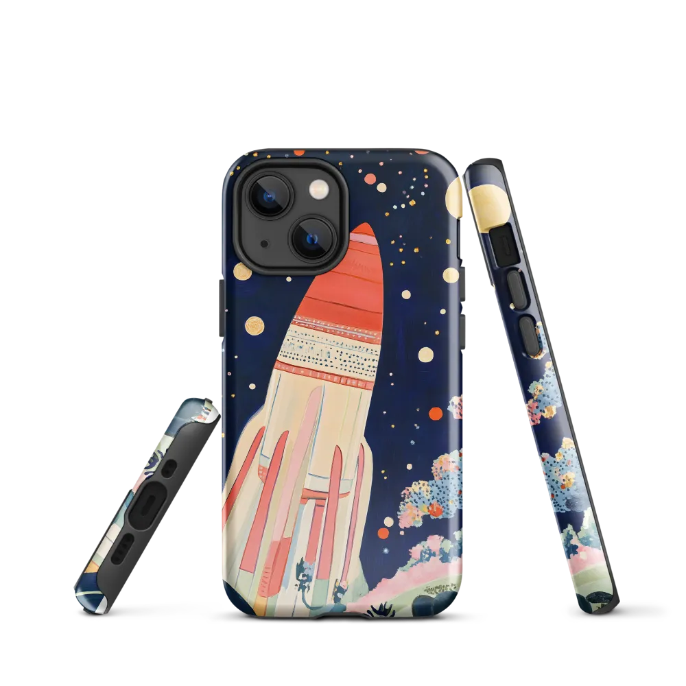 Cosmic Dreams: The Rocket's Journey