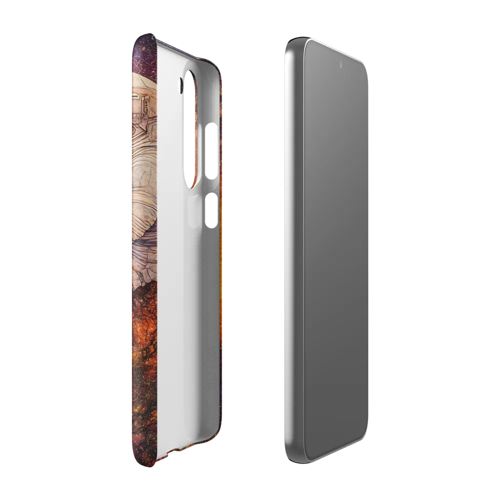 Cosmic Contemplation | Phone Case |  S23 Plus | Snap Case | Matte