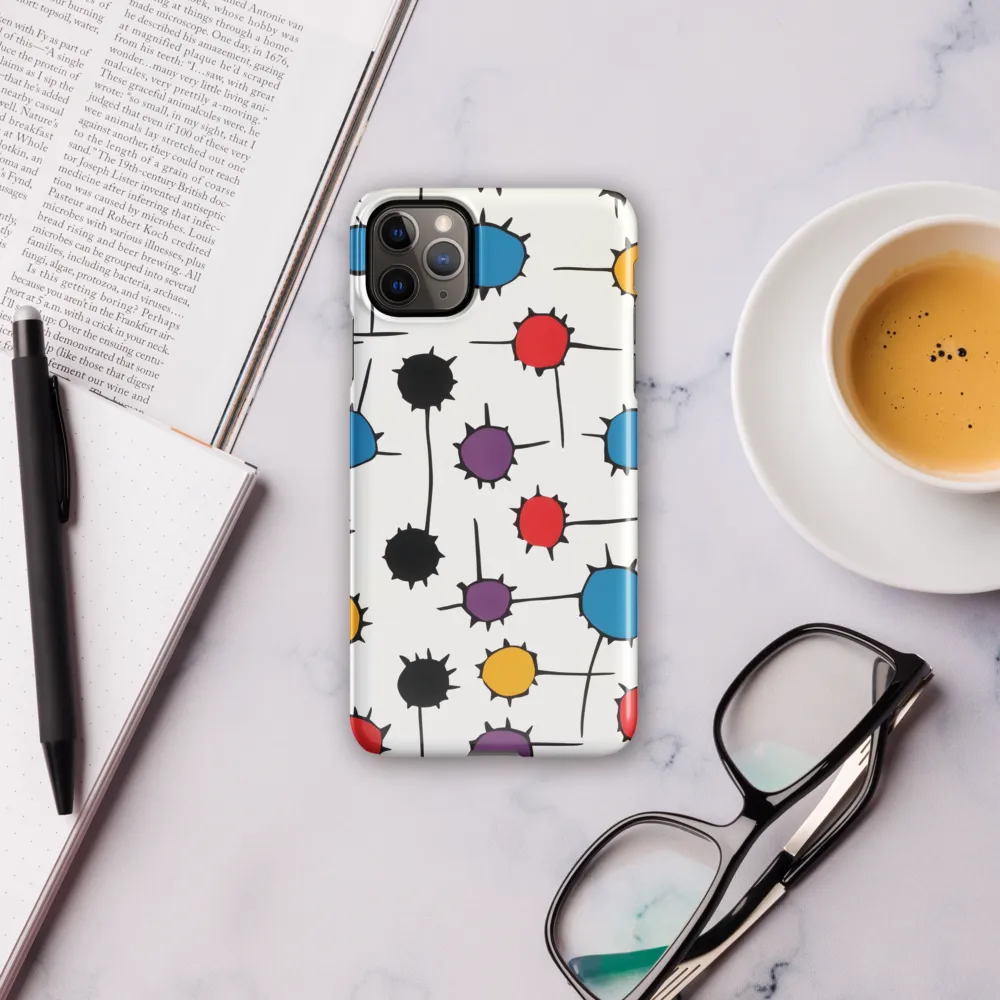 Dynamic Dance of Dots | Phone Case |  11 Pro Max | Snap Case | Glossy