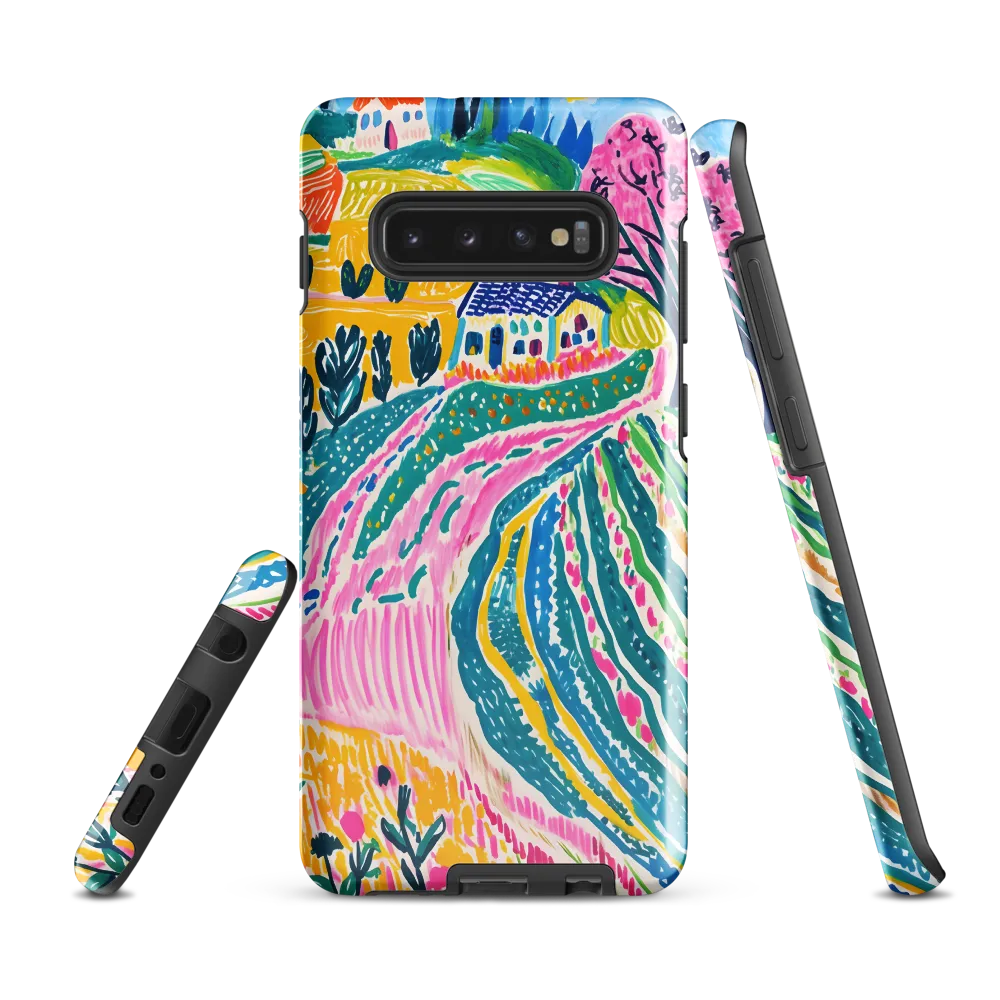 Vibrant Countryside Dreams | Phone Case |  S10 Plus | Tough Case | Glossy