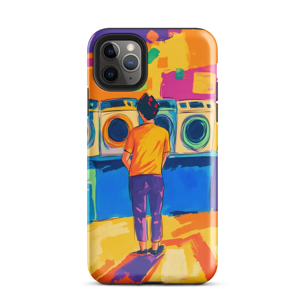 Laundry Day: A Vivid Contemplation | Phone Case |  11 Pro Max | Tough Case | Glossy