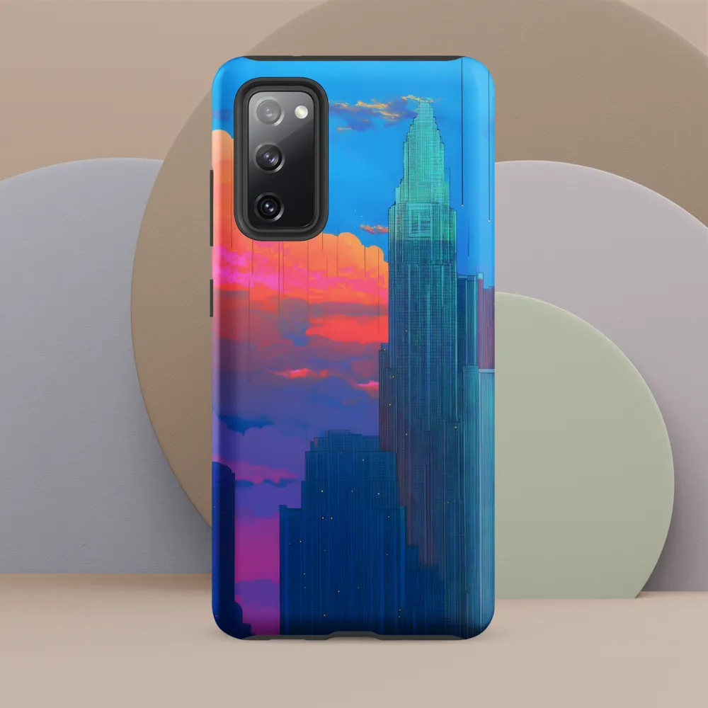 Twilight Reflections: A Digital Cityscape