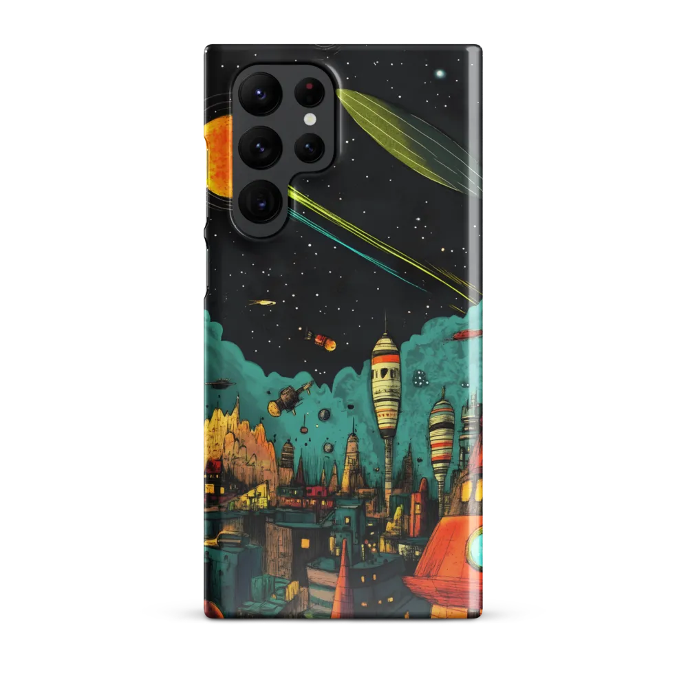 Galactic Cityscape: A Journey Through Imagination