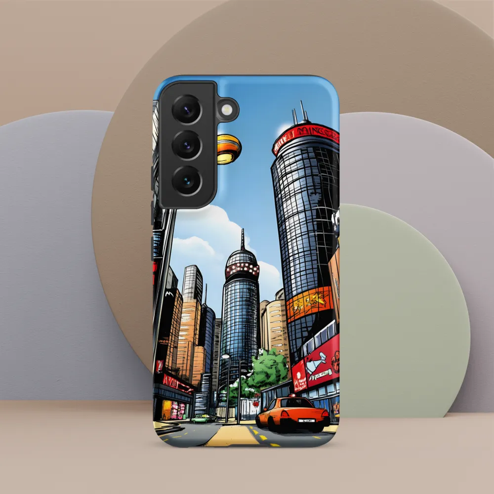 Urban Pulse: A Comic Cityscape